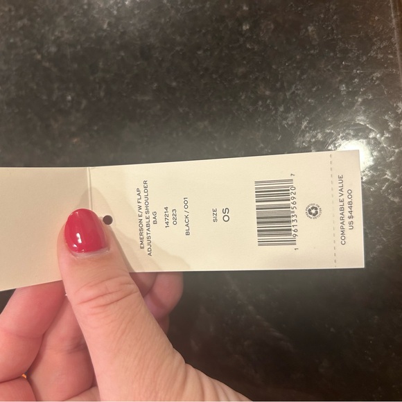 Tory Burch Black Shoulder Bag with Gold Accents - Picture 2 of 6